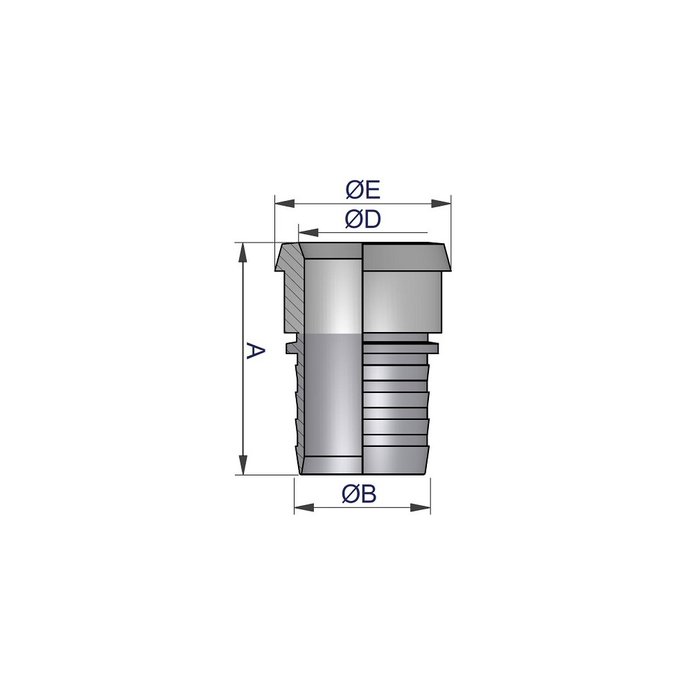 Wkładka węża DN100