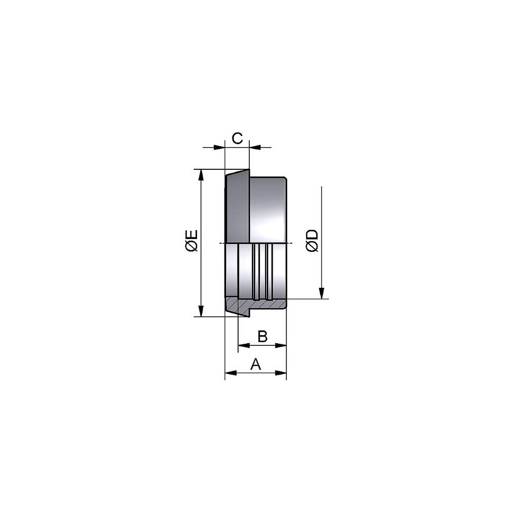 Rozszerzalny Liner D DN32 304 P