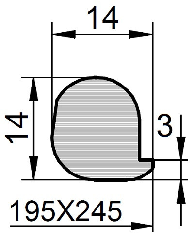 Uszczelka G/295 VITON