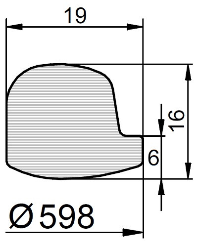 Uszczelka G/630 SILIKON