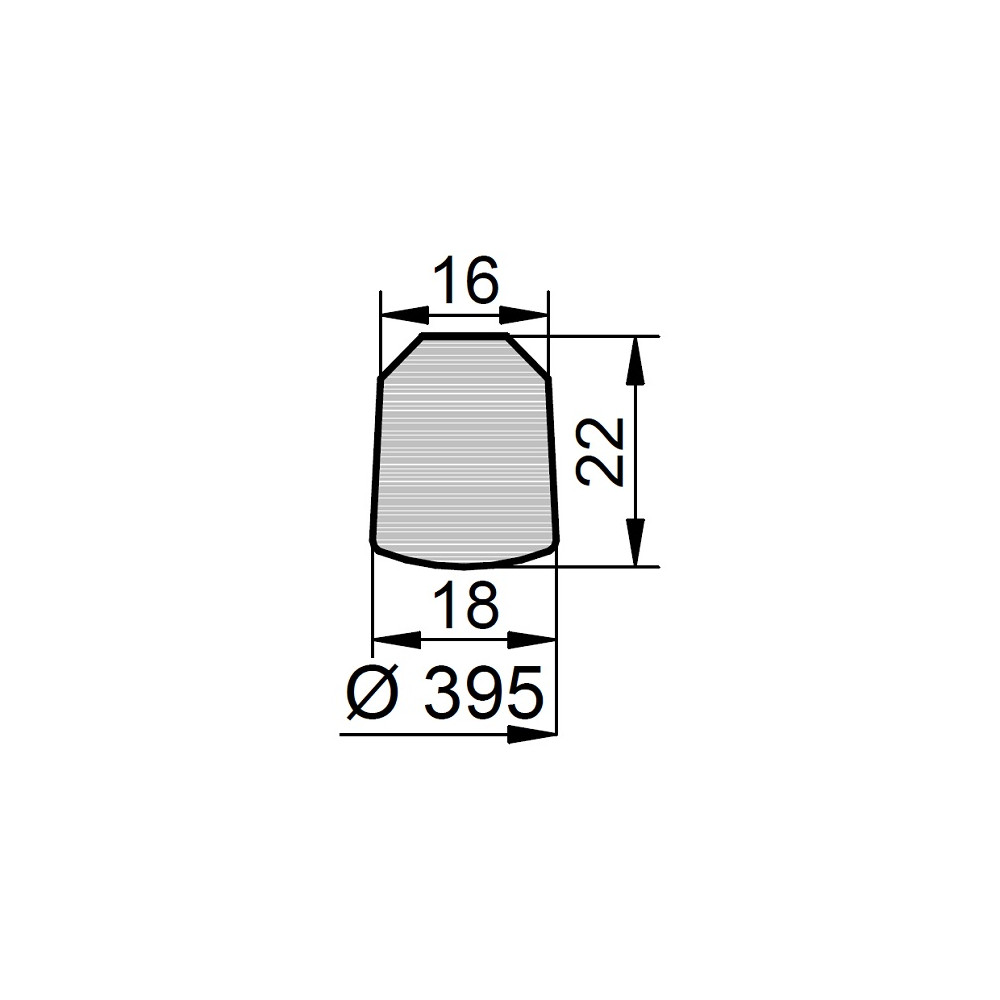 Uszczelka G/170 ( 062002) EPDM