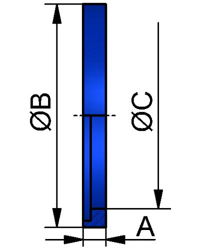 Uszczelka IDF ISO 1" NBR