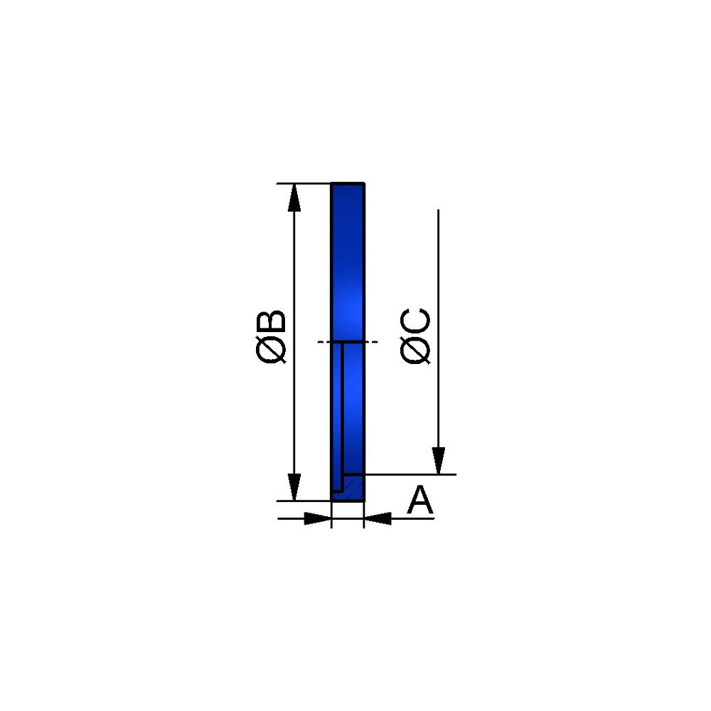 Uszczelka IDF ISO 1.1/2" NBR