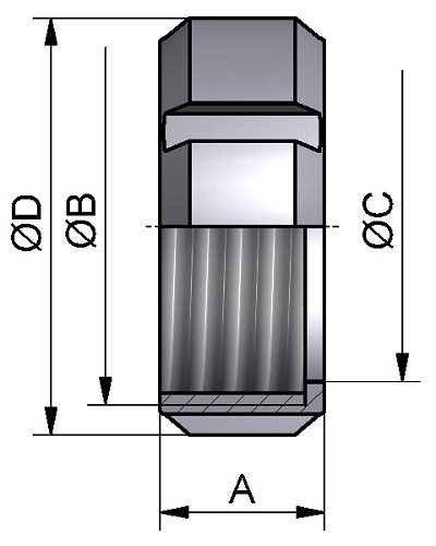 Nakrętka IDF 3 304 P