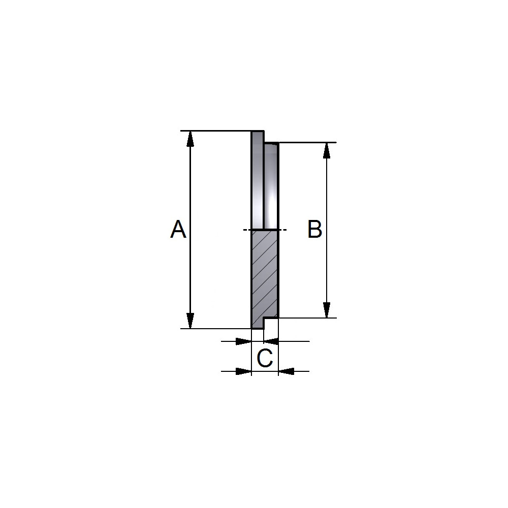 SMS Blank Liner 1.5" 316L