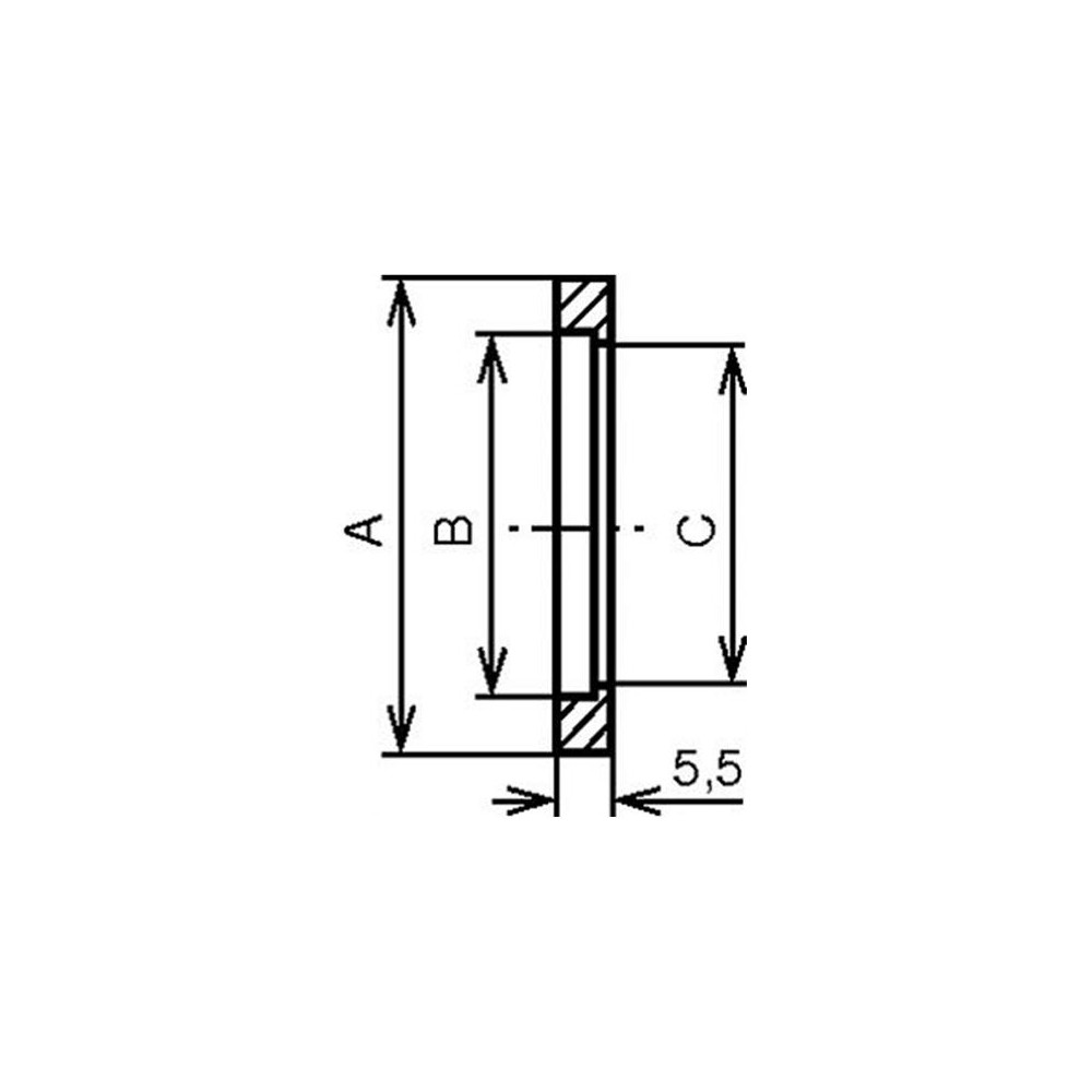 Uszczelka LGasket SMS 1.1/2" EPDM