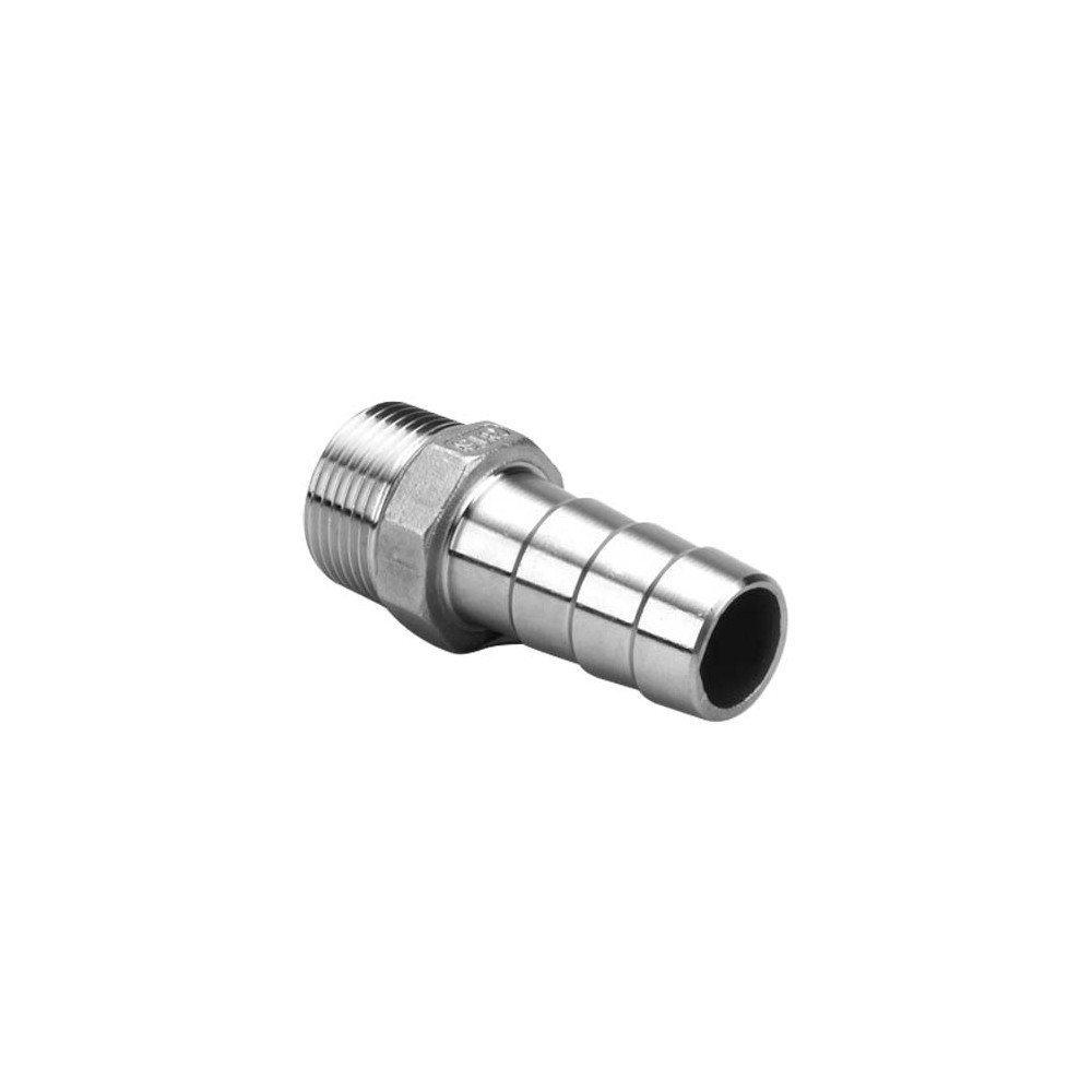 Króciec węża sześciokątny 1/2" x 12.7 316