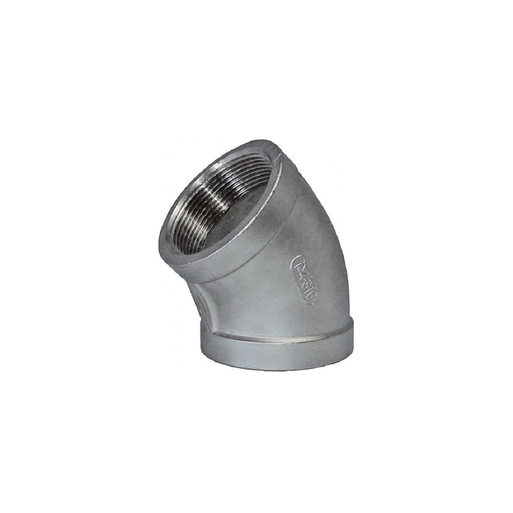 Kolano 45° 1/2" BSP ż/ż 316