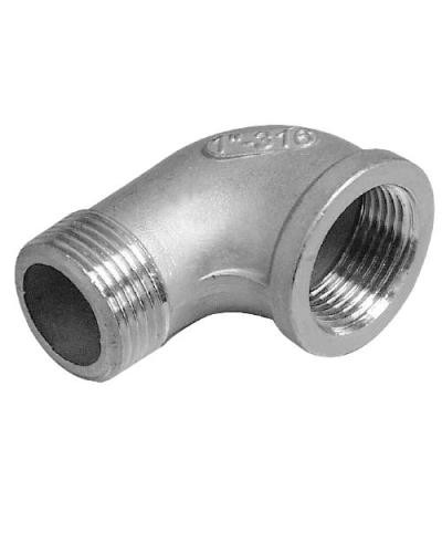 Kolanko 90° M/Ż 1/4" 316