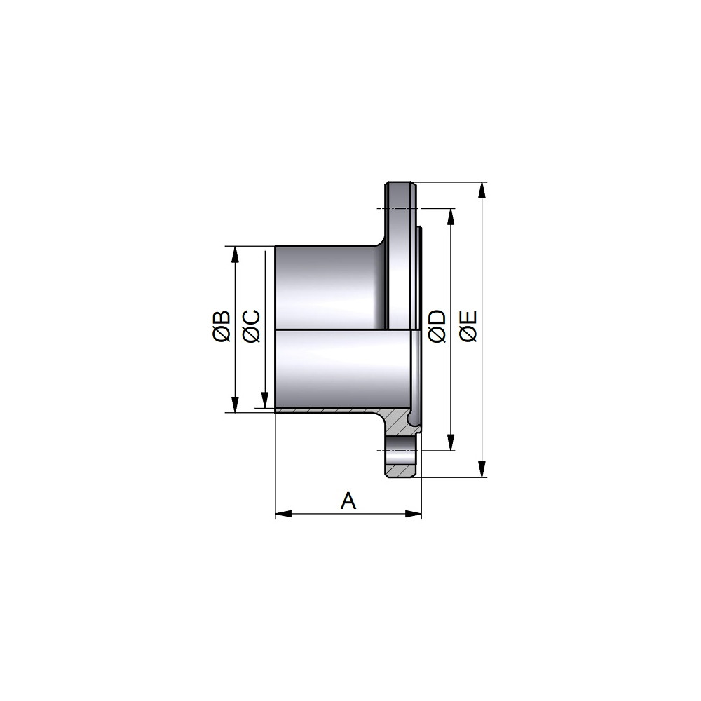 Rowek Fl. 3/4" (11864) 0.8"