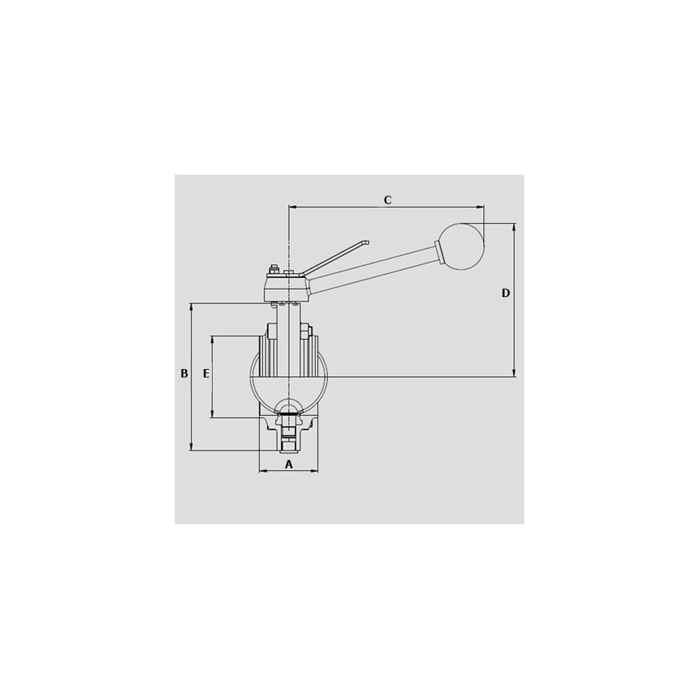 Südmo DN32 W/W 316L MO FKM