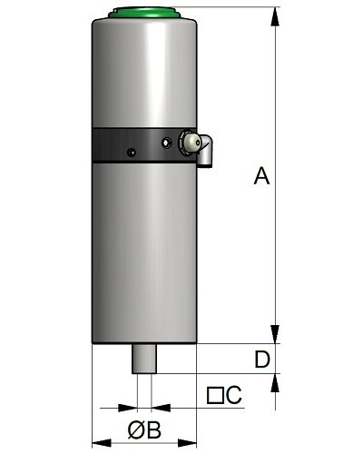 Siłownik A/S 15100 PAMS1 +TOP