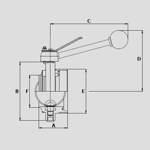 Südmo DN15 W/M 316L MO HNBR