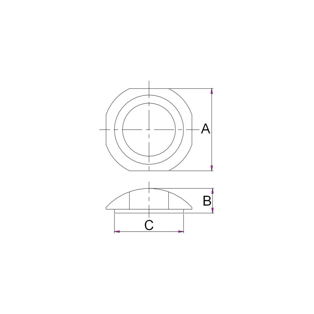 Przepustnica DN50/SMS 2"  PTFE