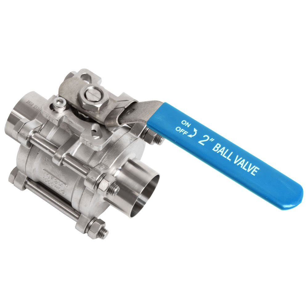Sanitarny zawór kulowy DN15 W/W 316