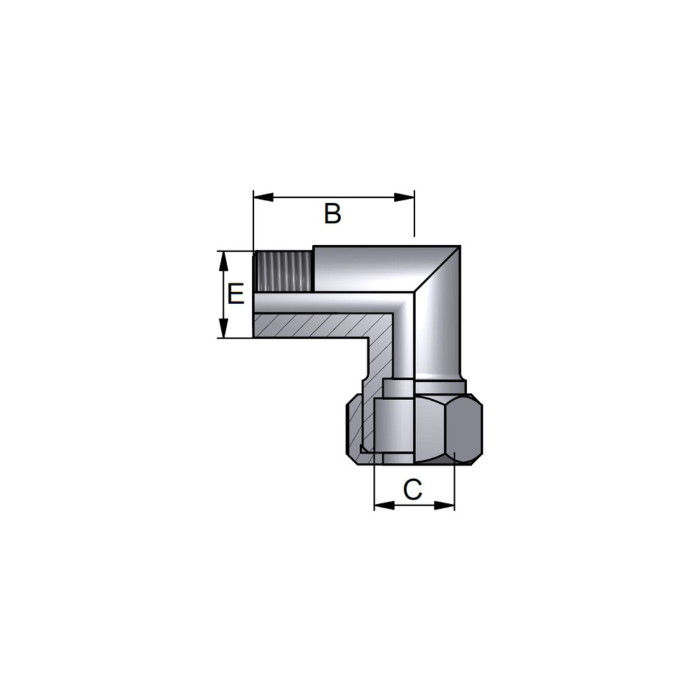 Wskaźnik poziomu górnego DN10 316 P