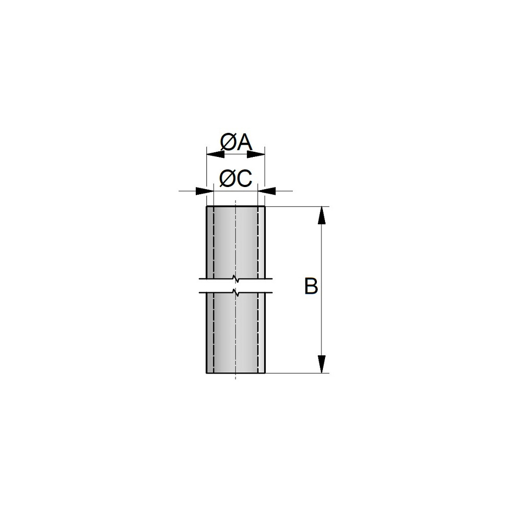 Szklana rurka 13x1,5mm Boros L1500