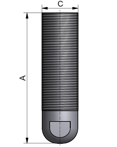 Wrzeciono 3/4" luźne 304