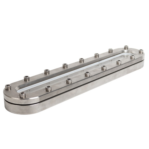 Owalny wziernik 340x120mm 3 bar 316