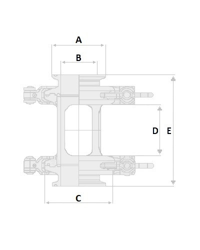 Wziernik cylindryczny C/C 1/2" 316 EPDM