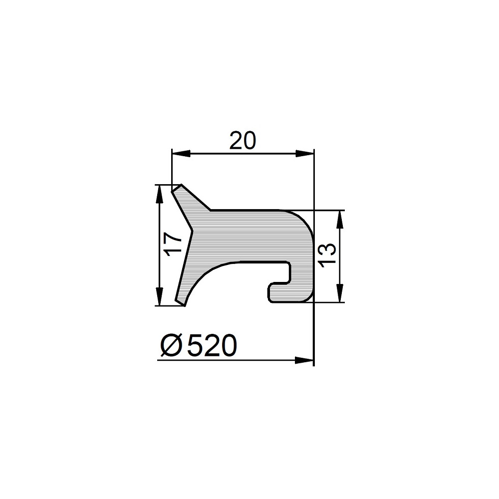 Uszczelka G/T500 3A EPDM