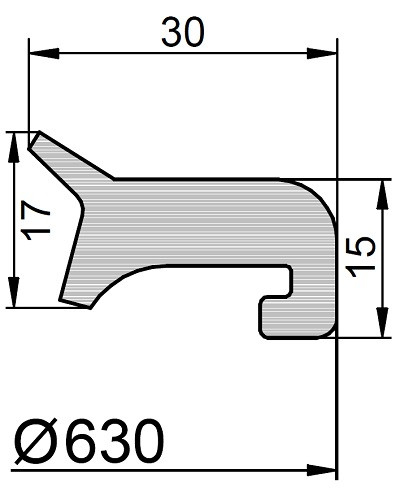 Uszczelka G/T600 3A NBR