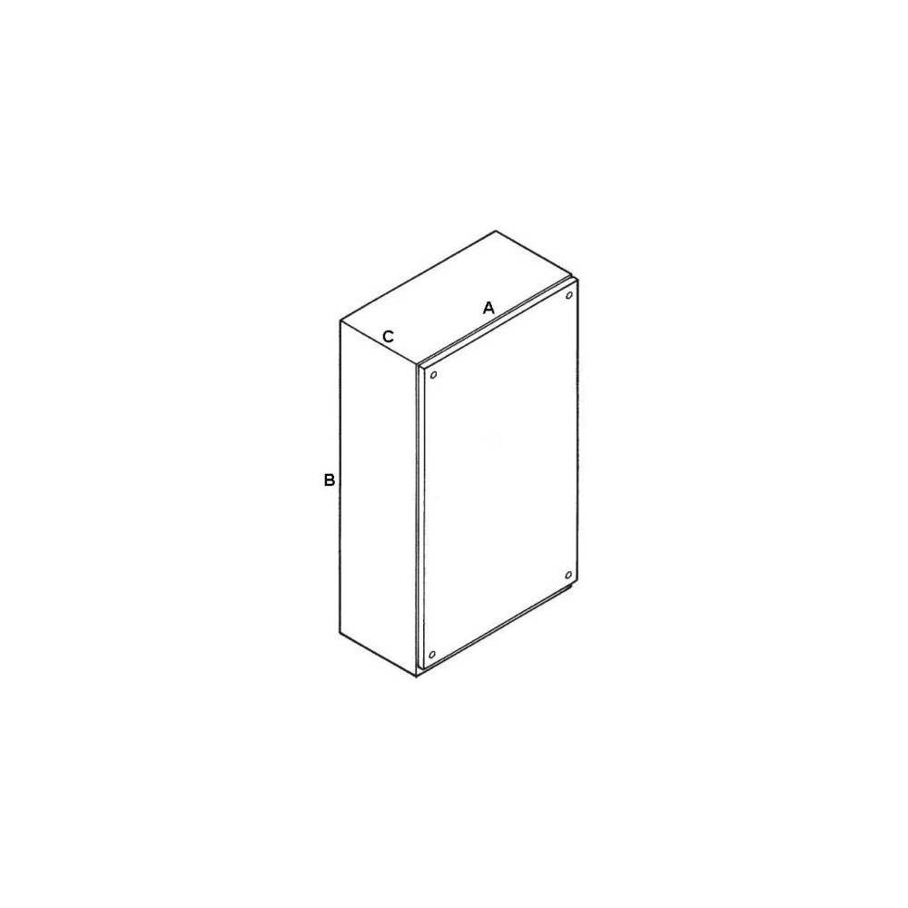 Puszka przyłączeniowa 300x150x80mm 316
