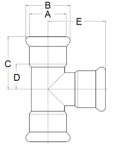 Trójnik P/P/P 18