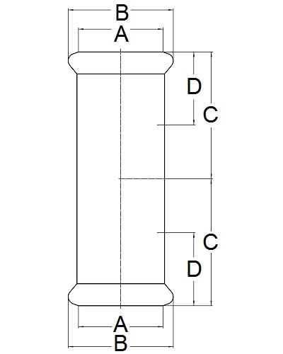 Złącze przesuwne P/P 88.9