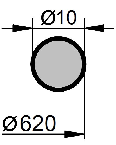 Uszczelka G/600/P EPDM