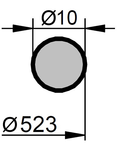Uszczelka G/500/P EPDM