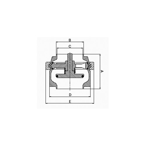 Südmo NRV DN40 W/W 316/EPDM