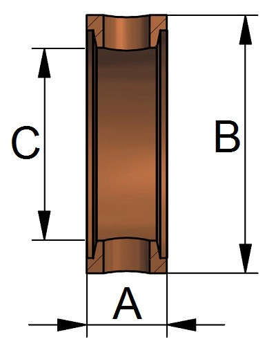 Uszczelka SUDMO DN65 VMQ