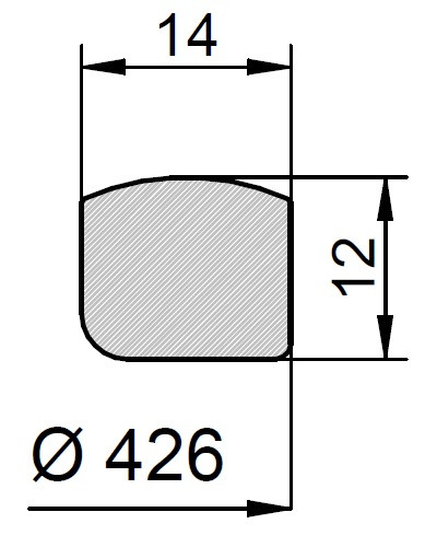 Uszczelka G/480 EPDM