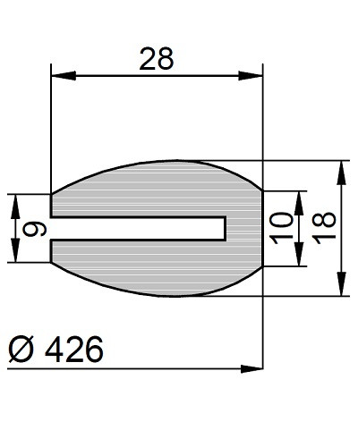 Uszczelka włazu G/15 NBR