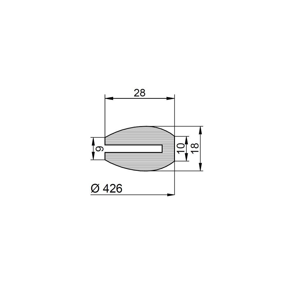 Uszczelka włazu G/15 VITON