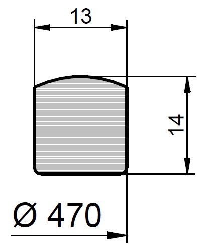 Uszczelka G/200/LKD EPDM
