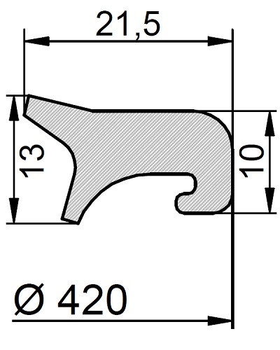 Uszczelka G/T400 3A VITON
