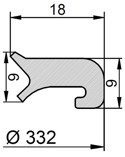 Uszczelka G/T300 3A EPDM