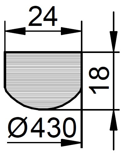 Uszczelka G/6V/250 NBR