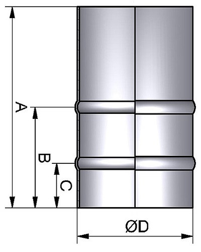 Dysza węża (rura DIN) DN100 316P