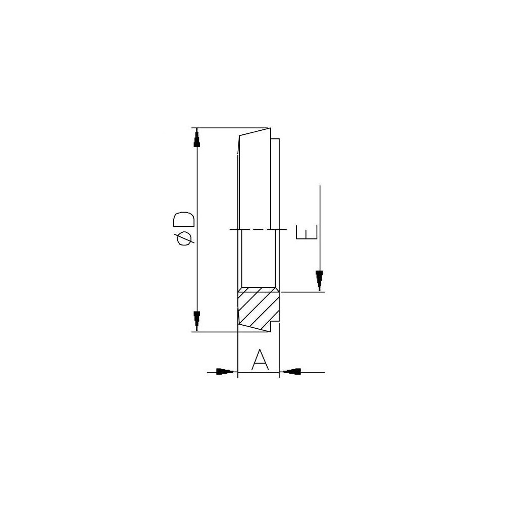 Zaślepka/złączka/odwadniacz DN20 316P 3/4"
