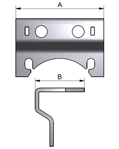 Wspornik DN50 (98/AB) 304