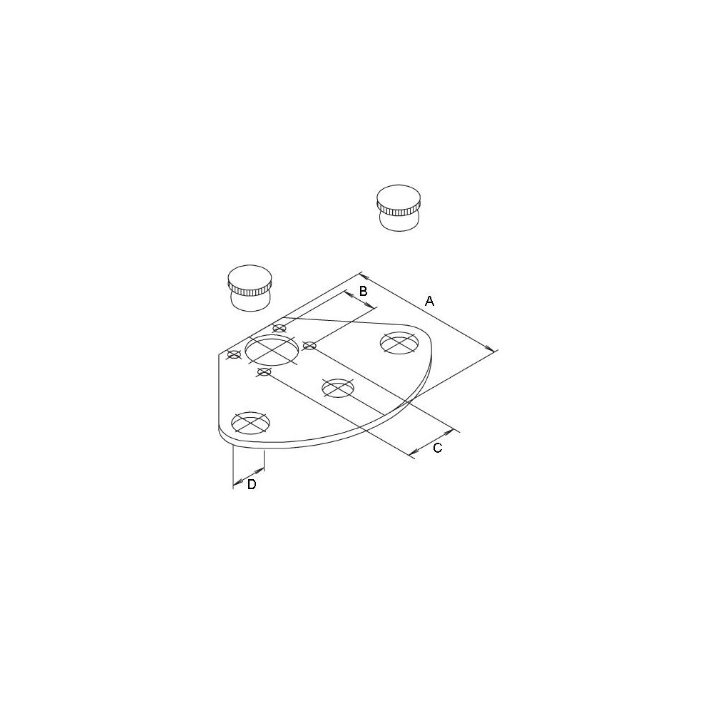 Mocowanie PS DN15~DN100  M18