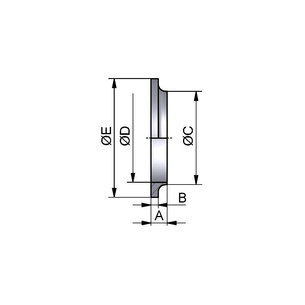 SMS Spawalniczy Element Męski 1.1/4" 304 P