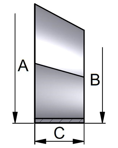 Redukcja Exc. 48.3 x 42.4mm 316