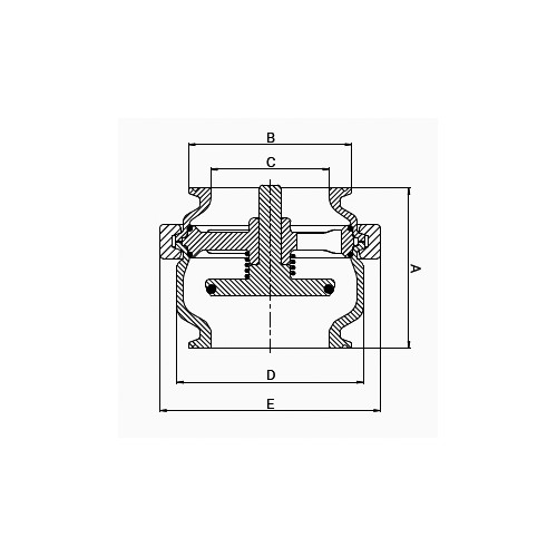 Südmo NRV 1/2" C/C 316/EPDM