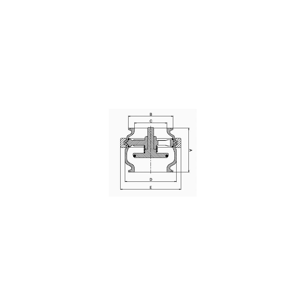 Südmo NRV 1/2" C/C 316/EPDM