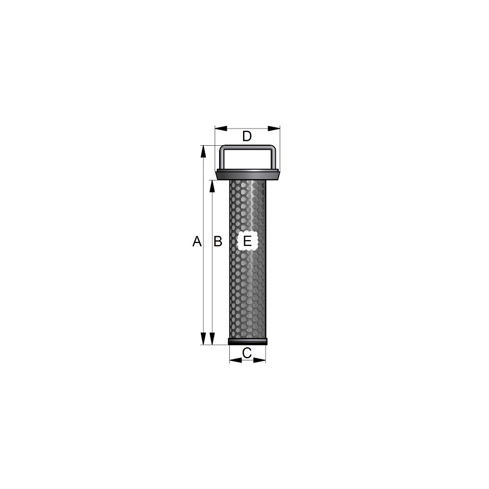 Filtr siatkowy AF DN80 316/EPDM 2.0