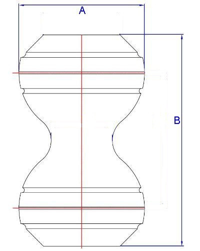 Dwukierunkowy Czyszczak DN80 NF MM SIL